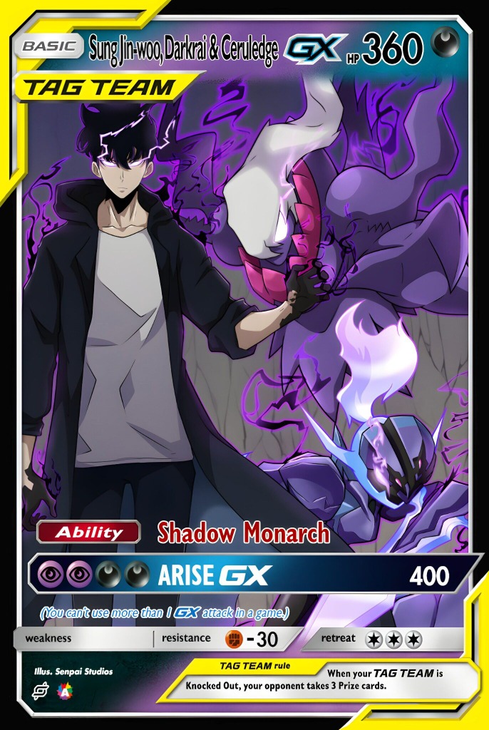 Sung Jin-woo & Darkrai GX